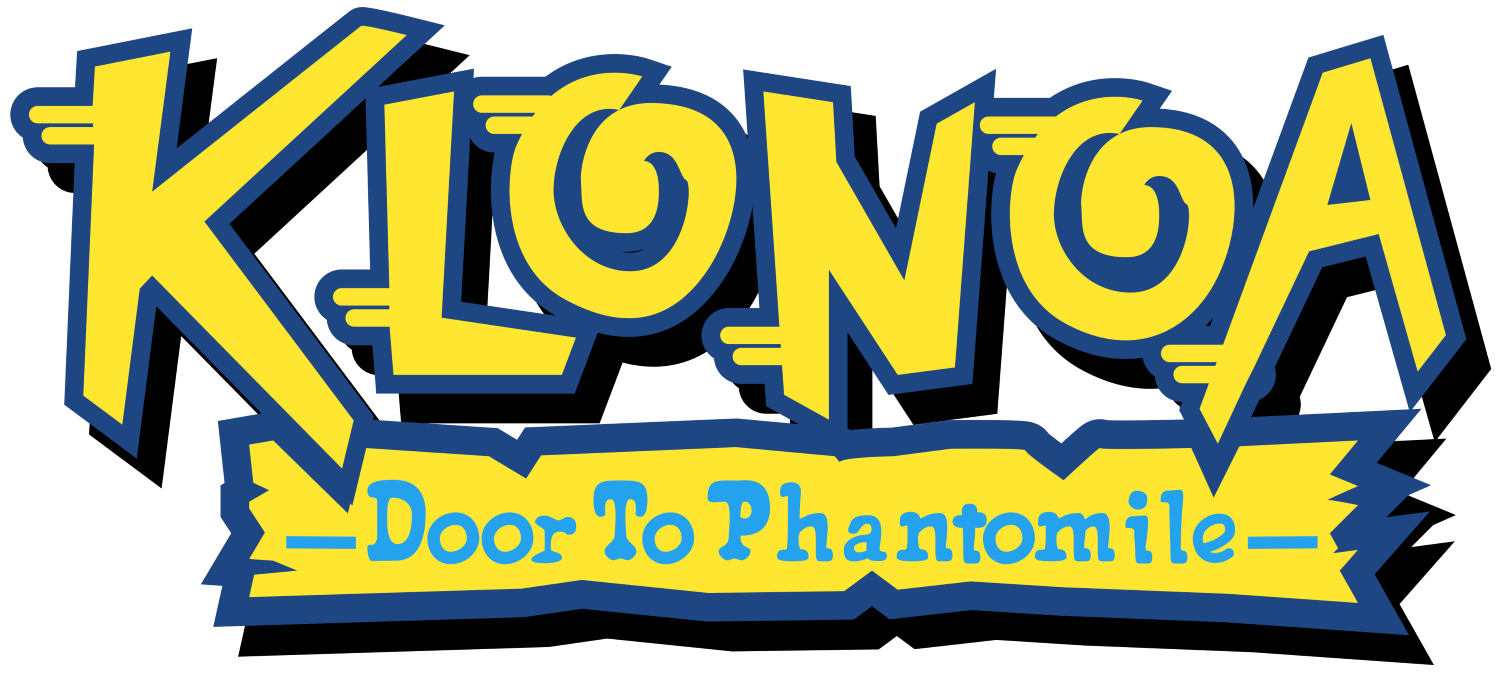 Klonoa Door to Phantomile logo for Playstation